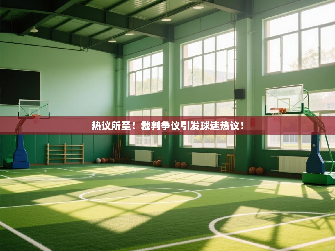 开云体育入口网址-热议所至！裁判争议引发球迷热议！  第1张